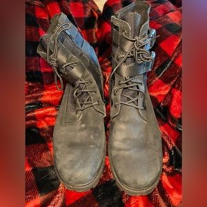Timberland combat boots